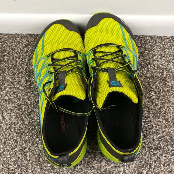 Merrell Bare Access 3 High Vis Blue Trail Running Shoes JO6523 Vibram Mens 8.5 main image 3